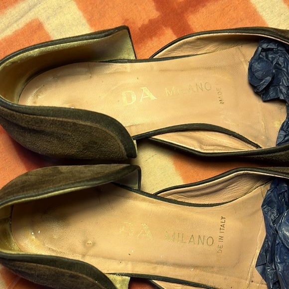 Prada brown suede D’Orsay flats c. 2000 - Picture 5 of 8